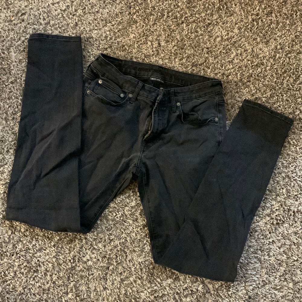 Black American Eagle Next-Level Flex skinny jeans